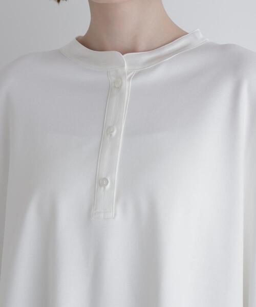 LE PHIL(ルフィル)の「◆ヴィスポンチトップス(Tシャツ/カットソー・レディース・ブラック/ホワイト・F)」の7枚目の写真