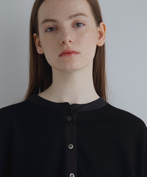 LE PHIL(ルフィル)の「◆ヴィスポンチトップス(Tシャツ/カットソー・レディース・ブラック/ホワイト・F)」の20枚目の写真