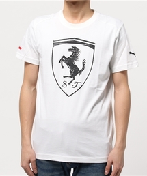 PUMA | FERRARI LS ビッグシールドTシャツ(Tシャツ/カットソー)