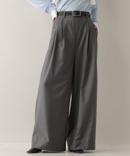 RAGEBLUE(レイジブルー)の「タックワイドイージースラックス(スラックス・レディース・グレー/ブラック・FREE)」の10枚目の写真