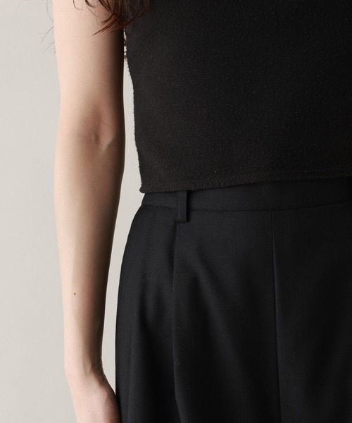 RAGEBLUE(レイジブルー)の「タックワイドイージースラックス(スラックス・レディース・グレー/ブラック・FREE)」の15枚目の写真