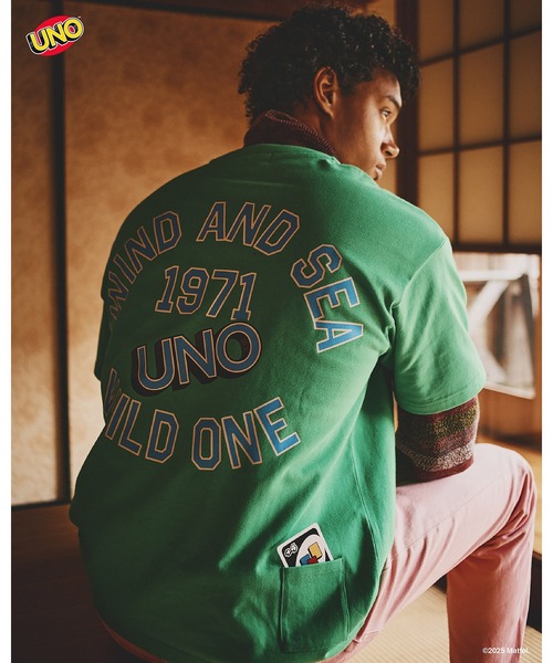 ネイバーフッド × ウィンダンシー コラボTシャツ カーキ グリーン 厚手 美品 WIND AND SEA｜ウィンダンシーのTシャツ/カットソー（グリーン・カーキ