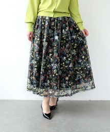 Cepica | フラワーカラーレーススカート(スカート)