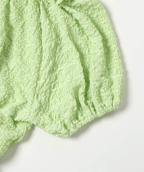 algy(アルジー)の「シャーリングブラウス(シャツ/ブラウス・キッズ・サックスブルー/オフホワイト/ミント・160/150/140/130)」の12枚目の写真