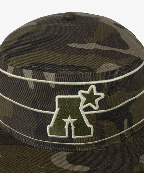 aeae(エーイーエーイー)の「A LOGO PILLBOX CAP(キャップ・レディース・ネイビー/グリーン・FREE)」の6枚目の写真