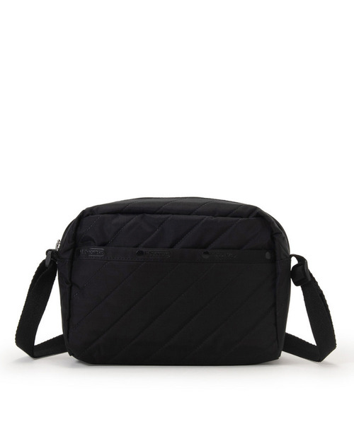 LeSportsac(レスポートサック)の「DANIELLA CROSSBODY ラインデボスブラック(ショルダーバッグ・レディース・ブラック・FREE)」の4枚目の写真