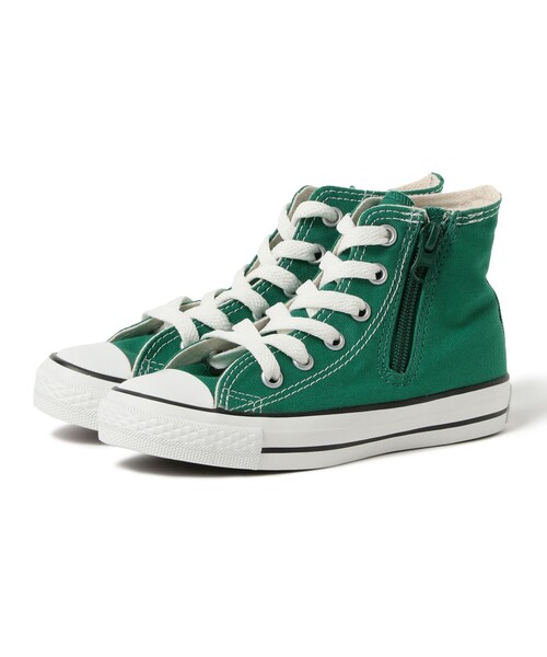 こども ビームス（コドモビームス）の「CONVERSE / CHILD ALL STAR Z HI 2026SS (15～22cm)（その他シューズ・キッズ・オフホワイト/グリーン系その他4/ブラック・15 /16/17/18/19/20/21/22）」の4枚目の写真