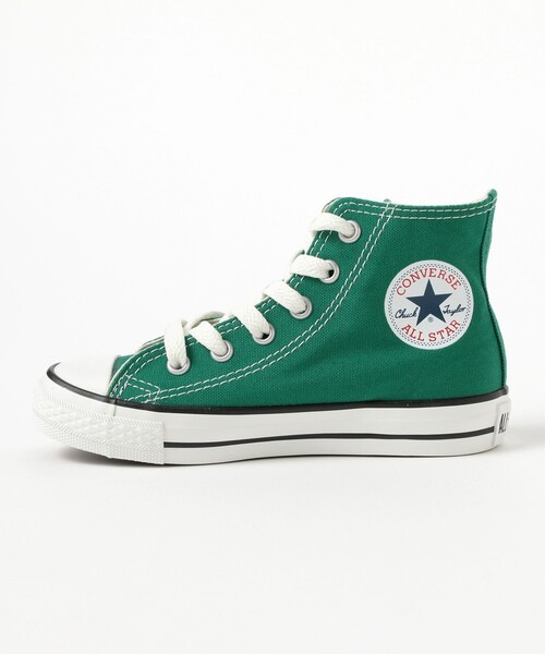 こども ビームス（コドモビームス）の「CONVERSE / CHILD ALL STAR Z HI 2026SS (15～22cm)（その他シューズ・キッズ・オフホワイト/グリーン系その他4/ブラック・15 /16/17/18/19/20/21/22）」の5枚目の写真