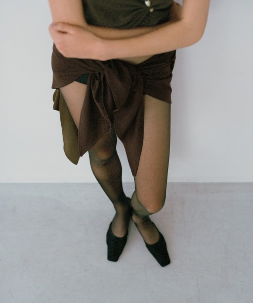 leinwande（ラインヴァンド）の「Botanical Mesh Mules / ボタニカルメッシュミュール（パンプス・レディース・ベージュ系/ブラック・36/37/38）」の7枚目の写真