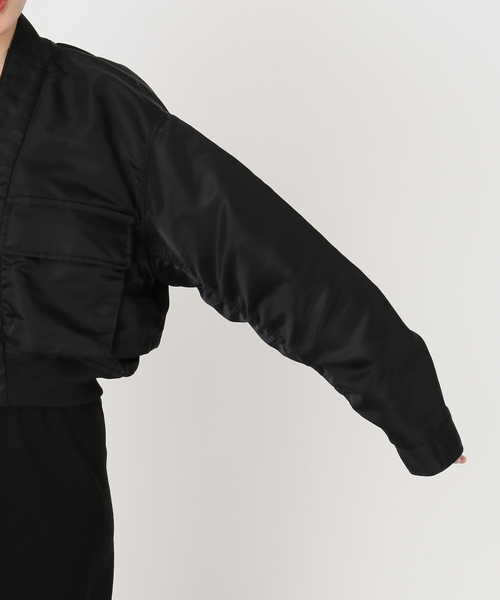 PHENIX×TOGA】CONVERTIBLE UTILITY TECH SHIRT BLOUSON（ミリタリー