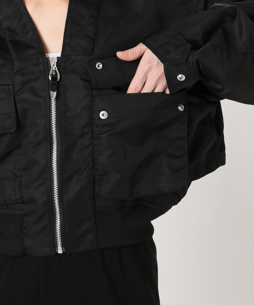 PHENIX×TOGA】CONVERTIBLE UTILITY TECH SHIRT BLOUSON（ミリタリー