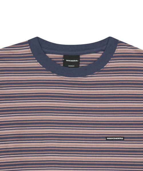 WKNDRS（ウィーキャンドース）の「MULTI-STRIPED LS T-SHIRT (NAVY)（Tシャツ/カットソー・レディース・その他・SMALL/MEDIUM/LARGE/X-LARGE）」の6枚目の写真