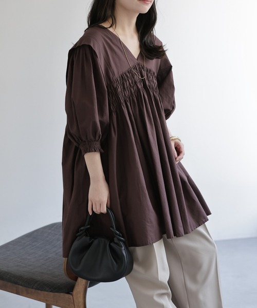 model：156cm 着用サイズ：M