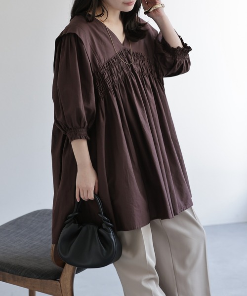 model：156cm 着用サイズ：M