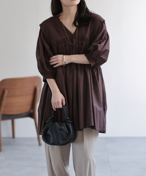 model：156cm 着用サイズ：M