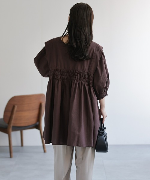 model：156cm 着用サイズ：M