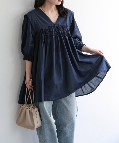 model：156cm 着用サイズ：M