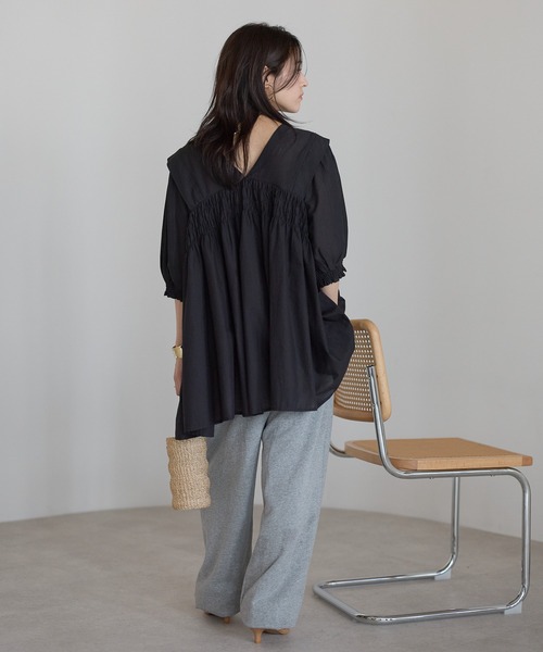 model：161cm 着用サイズ：M