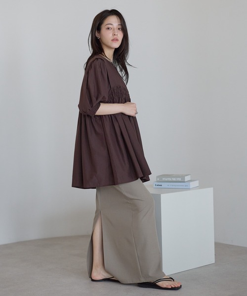 model：161cm 着用サイズ：M