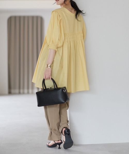 model：161cm 着用サイズ：M