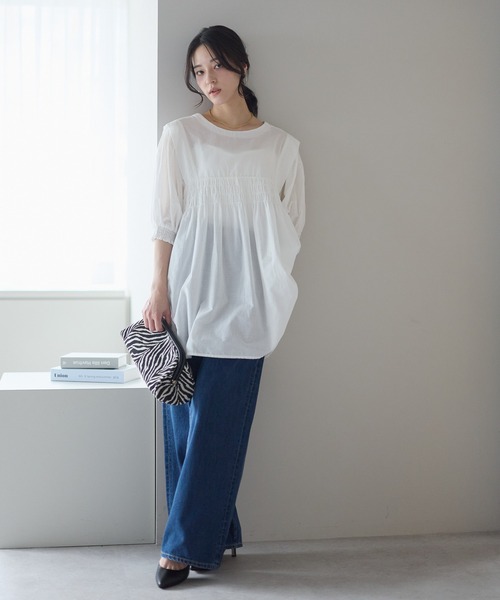 model：161cm 着用サイズ：M