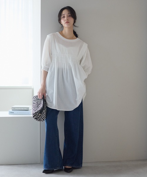 model：161cm 着用サイズ：M