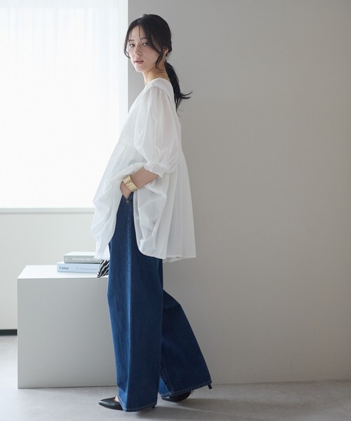 model：161cm 着用サイズ：M