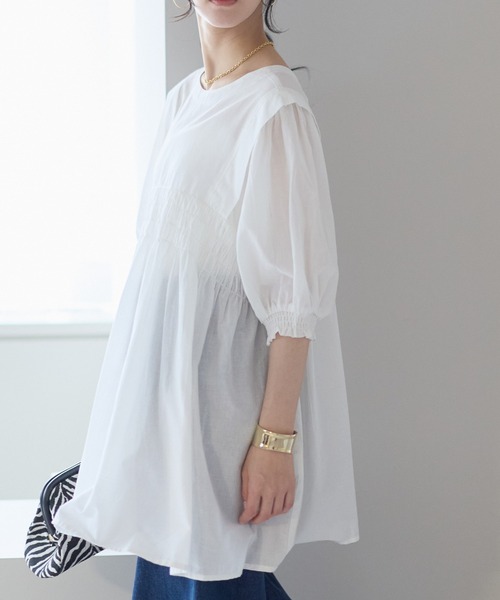 model：161cm 着用サイズ：M