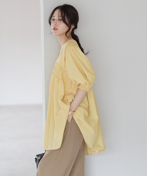 model：161cm 着用サイズ：M