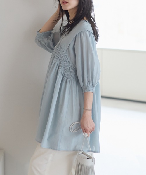 model：161cm 着用サイズ：M