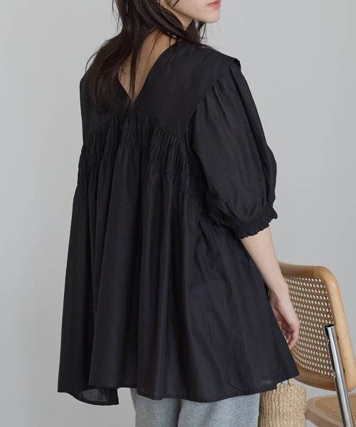 model：161cm 着用サイズ：M