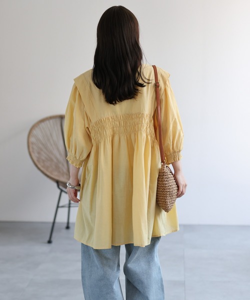 model：156cm 着用サイズ：M