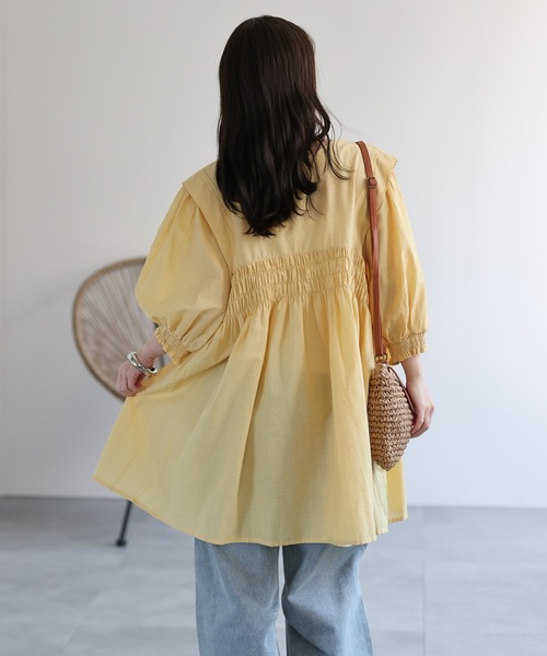 model：156cm 着用サイズ：M
