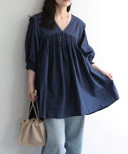 model：156cm 着用サイズ：M