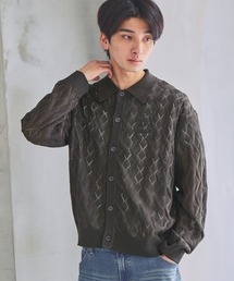 PBLIM | 《UNISEX》ニットポロカーデ(ポロシャツ)