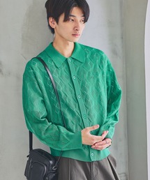 PBLIM | 《UNISEX》ニットポロカーデ(ポロシャツ)
