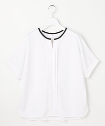 ジョーゼットフロントタック プルオーバー