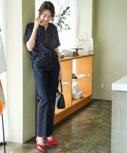 ANY SIS(エニィスィス)の「ジョーゼットフロントタック プルオーバー(Tシャツ/カットソー・レディース・スカイブルー系5/ネイビー系5/ホワイト系1/ホワイト系/ネイビー系1/ピンク系・X-LARGE)」の14枚目の写真