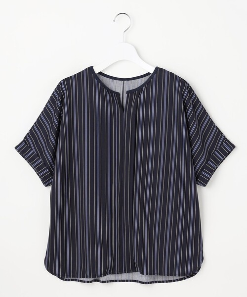 ANY SIS(エニィスィス)の「ジョーゼットフロントタック プルオーバー(Tシャツ/カットソー・レディース・スカイブルー系5/ネイビー系5/ホワイト系1/ホワイト系/ネイビー系1/ピンク系・X-LARGE)」の19枚目の写真