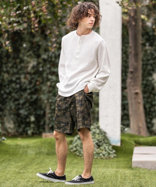 CAMBIO(カンビオ)の「mp14865-All Over Pattern Mesh Shorts ショートパンツ(S68426cmb)(その他パンツ・メンズ・カモフラージュ/レオパード・L/M/S)」の6枚目の写真