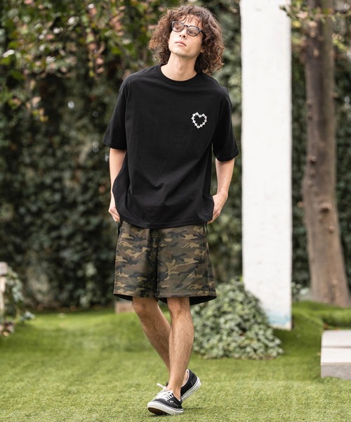 CAMBIO(カンビオ)の「mp14865-All Over Pattern Mesh Shorts ショートパンツ(S68426cmb)(その他パンツ・メンズ・カモフラージュ/レオパード・L/M/S)」の7枚目の写真