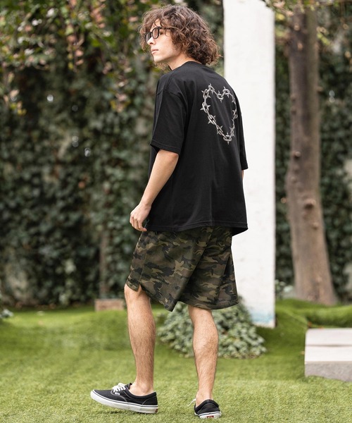 CAMBIO(カンビオ)の「mp14865-All Over Pattern Mesh Shorts ショートパンツ(S68426cmb)(その他パンツ・メンズ・カモフラージュ/レオパード・L/M/S)」の8枚目の写真