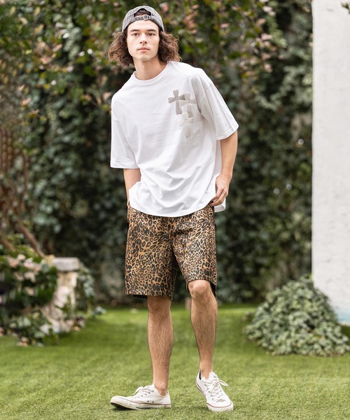 CAMBIO(カンビオ)の「mp14865-All Over Pattern Mesh Shorts ショートパンツ(S68426cmb)(その他パンツ・メンズ・カモフラージュ/レオパード・L/M/S)」の11枚目の写真