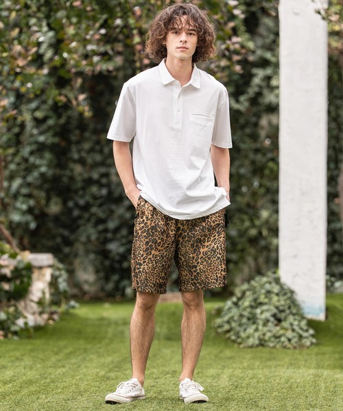 CAMBIO(カンビオ)の「mp14865-All Over Pattern Mesh Shorts ショートパンツ(S68426cmb)(その他パンツ・メンズ・カモフラージュ/レオパード・L/M/S)」の13枚目の写真