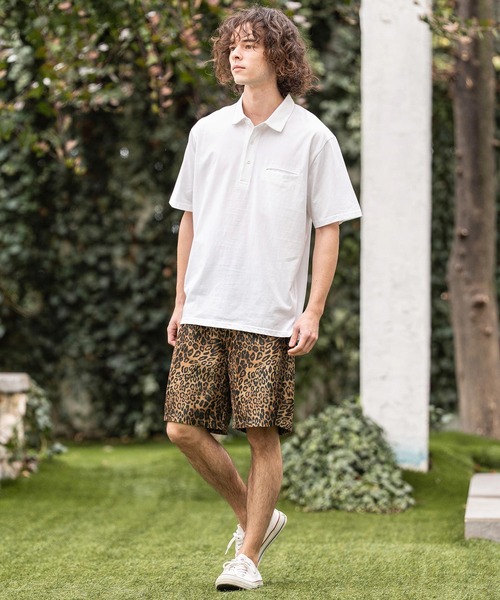 CAMBIO(カンビオ)の「mp14865-All Over Pattern Mesh Shorts ショートパンツ(S68426cmb)(その他パンツ・メンズ・カモフラージュ/レオパード・L/M/S)」の14枚目の写真