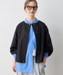 LE SOUK HOLIDAY（ルスークホリデー）の「ノーカラーバルーンスリーブブルゾン（その他アウター）」