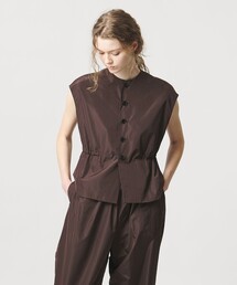 LOEFF（ロエフ）の「＜LOEFF＞グロッシー タフタ ベスト（ベスト）」