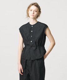 LOEFF | ＜LOEFF＞グロッシー タフタ ベスト(ベスト)