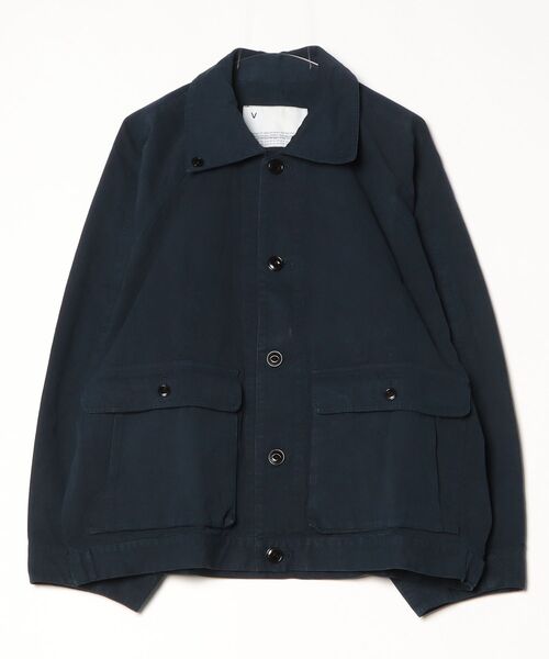 VOAAOV(ヴォアーブ)の「【VOAAOV】WEATHER CLOTH GARMENT DYE Oversize Blouson(ブルゾン・メンズ・チャコールグレー/ブラック/オリーブ/ネイビー・1)」の4枚目の写真
