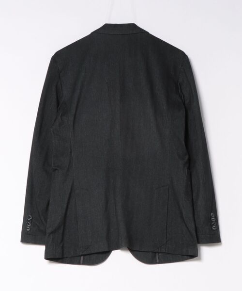 g-stage（ジーステージ）の「【JN】【it】【g-stage】デニムライクジャージ ジャケット（テーラードジャケット・メンズ・チャコールグレー/ネイビー・44/46/48）」の3枚目の写真